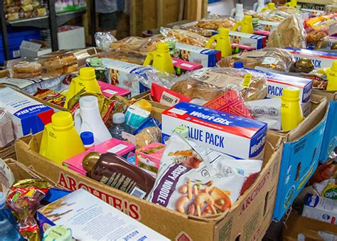 charity food hampers.